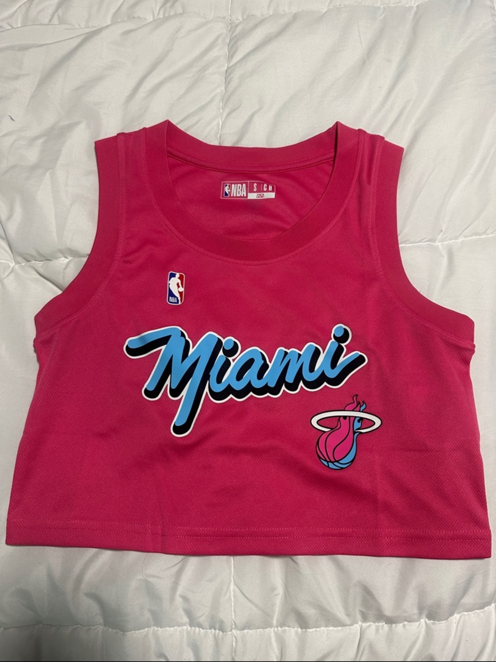 NBA Miami Heat Crop Jersey
